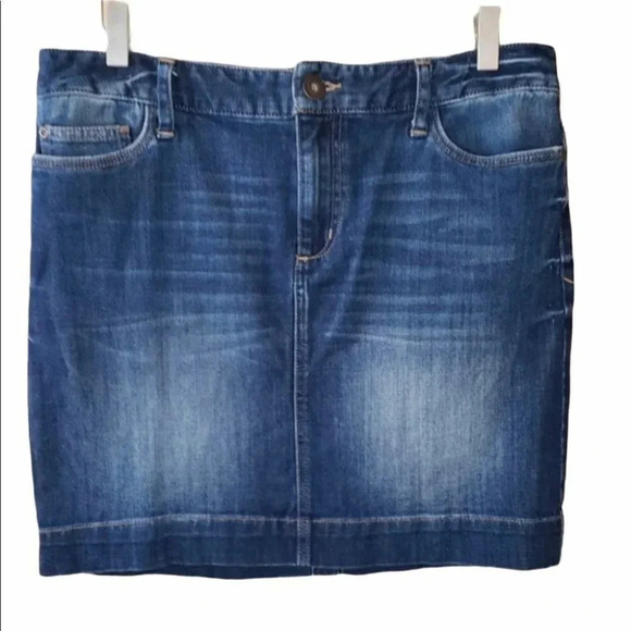 Eddie Bauer‎ 8 denim skirt - Picture 1 of 5